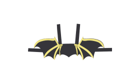 Kostium Nietoperza na Halloween dla Psa