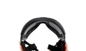 Okulary przeciwsłoneczne UV dla psa z regulowanymi paskami, regulowane i wiatroszczelne, głowa 36-56 cm, żuchwa 20-25 cm.