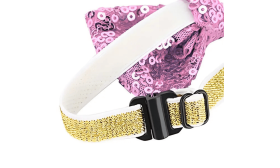 Błyszcząca Muszka imprezowa dla Kotów i małych Psów