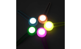 Odczepiana Zawieszka LED dla Psa Mocowana do Obroży