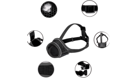 Regulowany Odblaskowy Kaganiec dla Psa – przepuszczający powietrze i wygodny