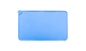 Silikonowa Mata Pod Miskę dla Psa – Wodoodporna i Antypoślizgowa z Podniesionymi Brzegami