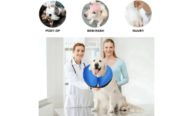 Nadmuchiwana Obroża Dla Psa – Regulowana Obroża Ratunkowa Dla Zwierząt