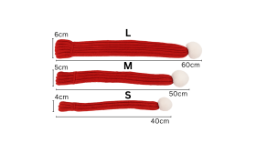 Ciepły, dziany szalik świąteczny dla psa – świąteczna bandana dla pupila