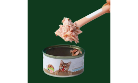 Łyżka do karmy dla zwierząt z długą rączką – silikonowa szpatułka do mokrej karmy dla psa i kota